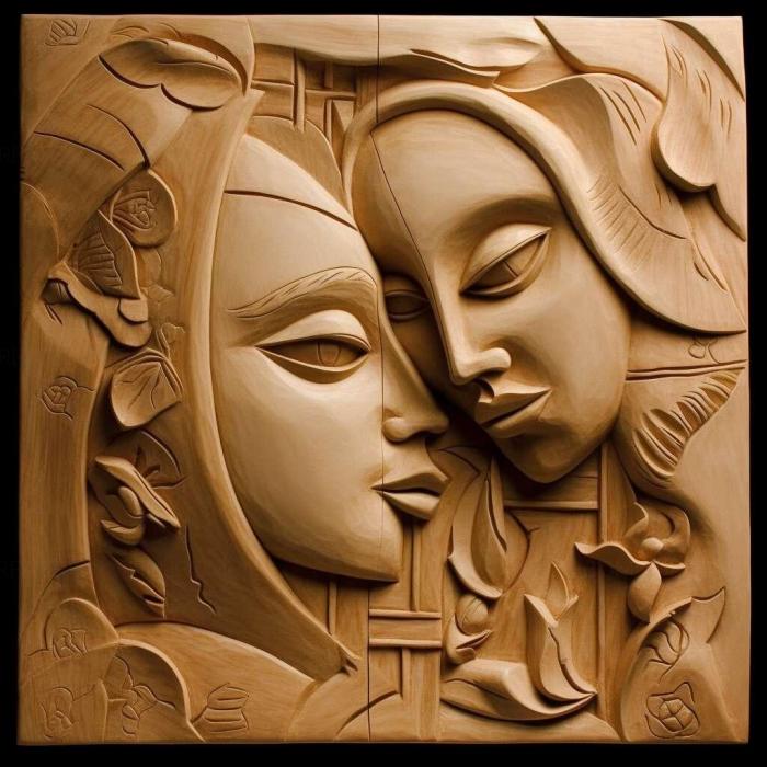 نموذج ثلاثي الأبعاد لآلة CNC 3D Art 